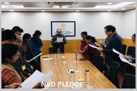 NVD Pledge National Voters' Day : 25th January 2020